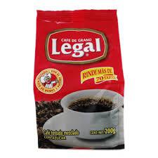 CAFE LEGAL SOBRE 200 Gr. C-24