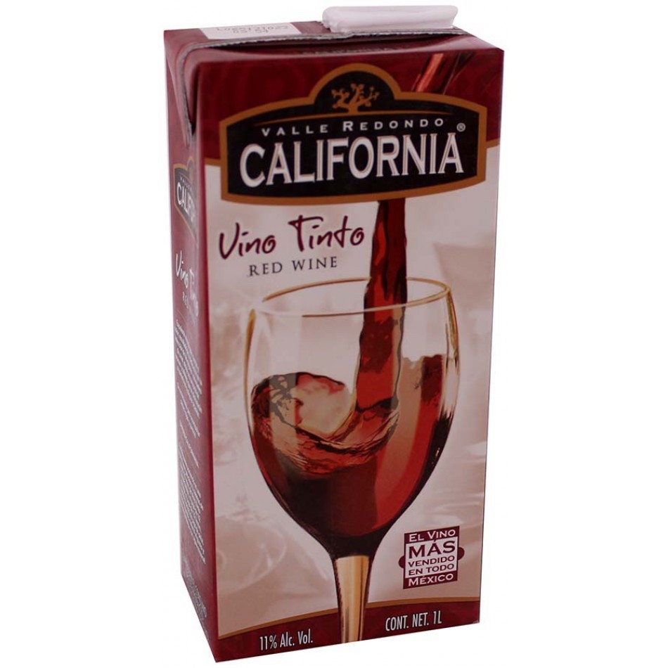VINO TINTO CALIFORNIA 12-1 lt.