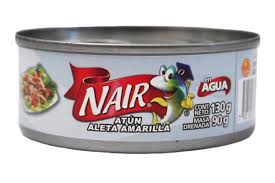 ATÚN NAIR EN AGUA 130 Gr. (C-24)