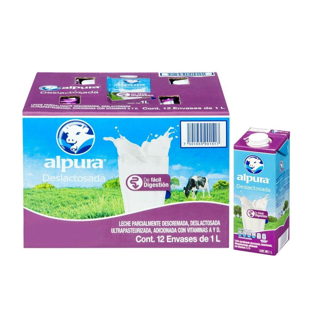 LECHE ALPURA DESLACTOSADA 12-