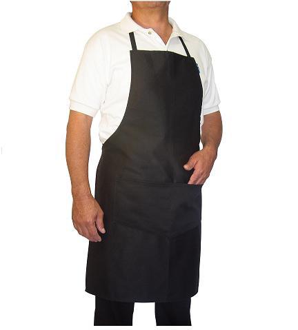 MANDIL AHULADO MEDIANO NEGRO