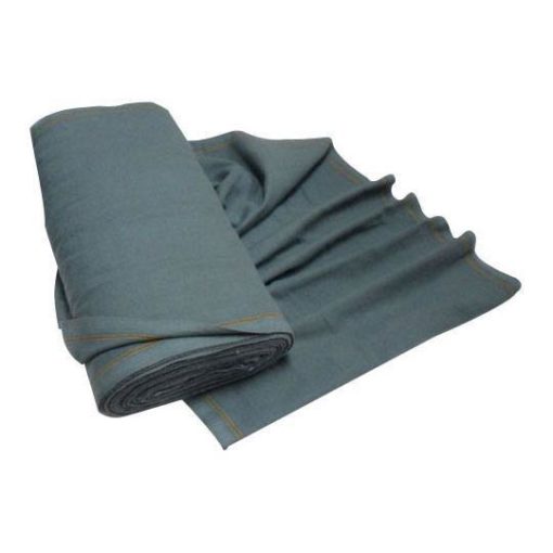FRANELA GRIS C/FRANJA 50cm 25 mt