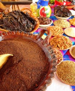 MOLE ROJO ALMENDRADO 1 Kg.