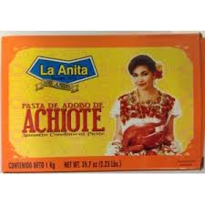ACHIOTE PASTA ANITA 1 Kg.