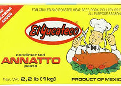 ACHIOTE YUCATECO 1 Kg.