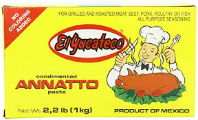 ACHIOTE YUCATECO 1 Kg.