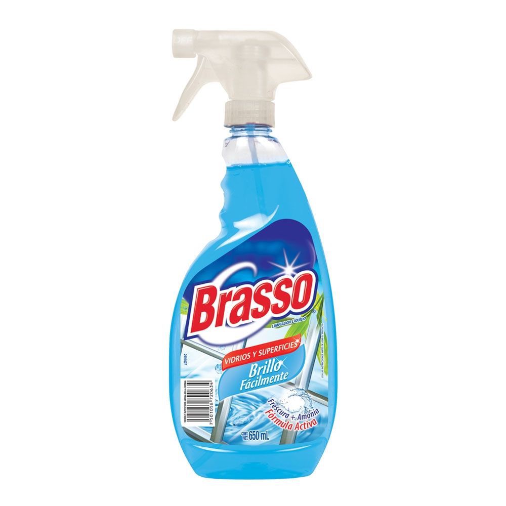 BRASSO LIMPIA VIDRIOS 12-650 ml.