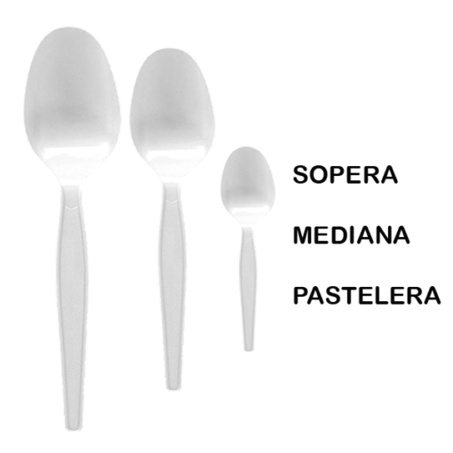 CUCHARAS BLANCAS
